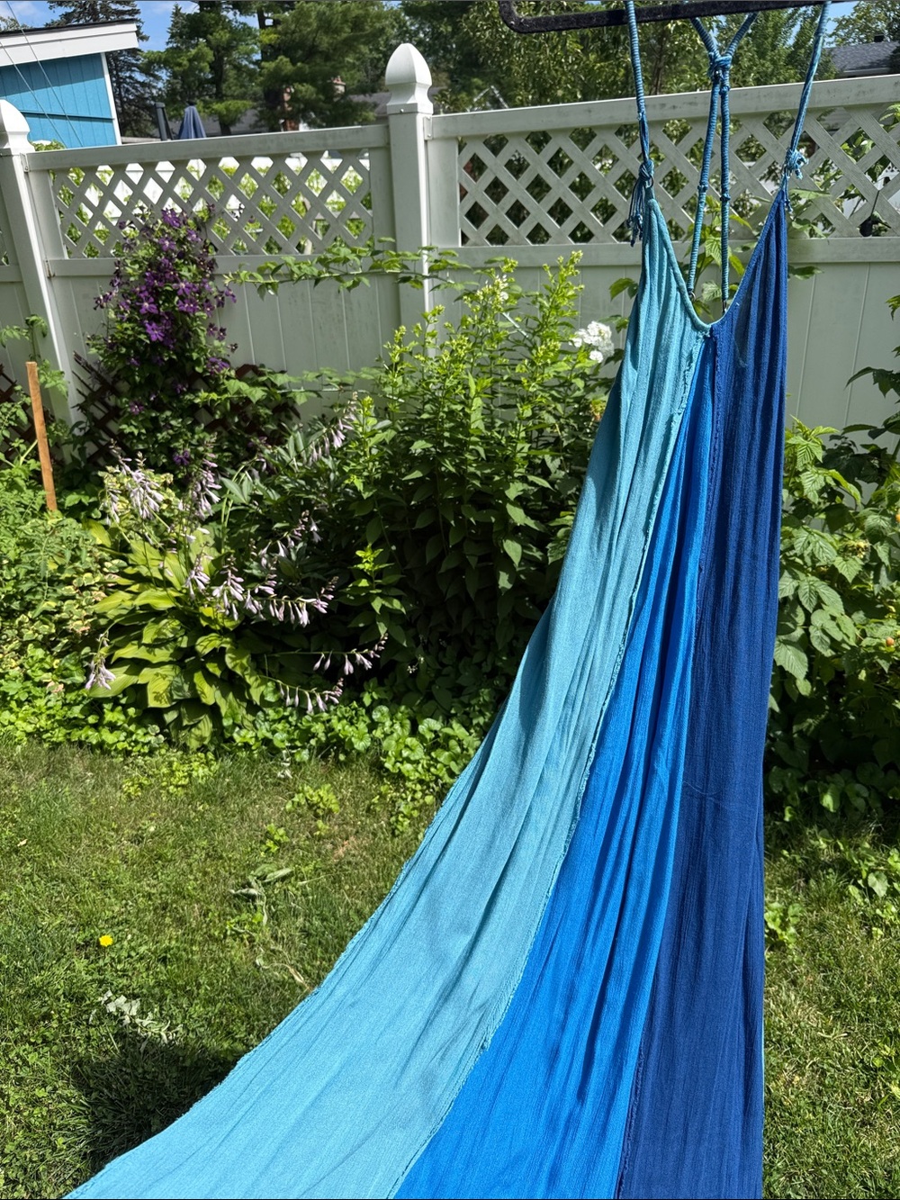 Free People Ombre Blue Maxi Dress